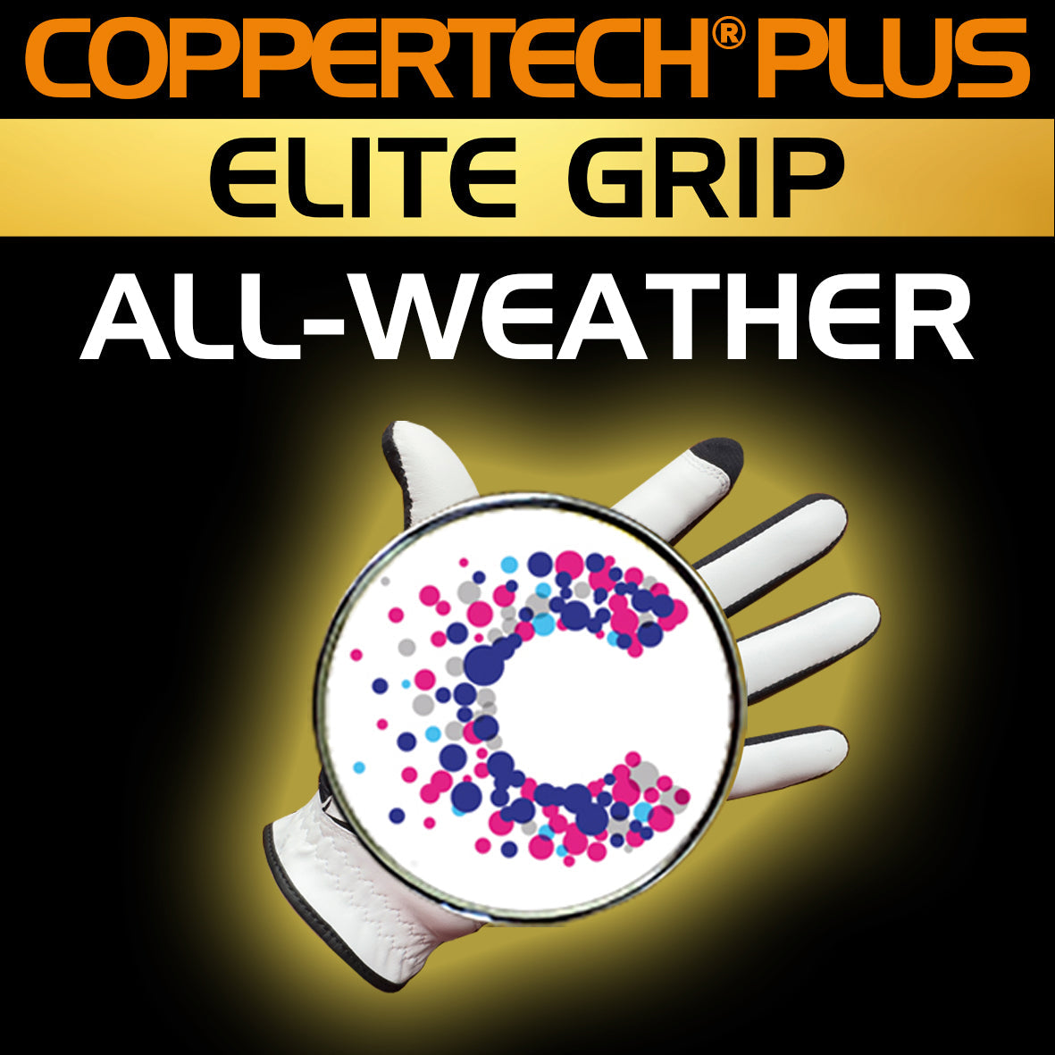 CANCER RESEARCH UK COPPERTECH PLUS ELITE GRIP ALL-WEATHER GLOVES