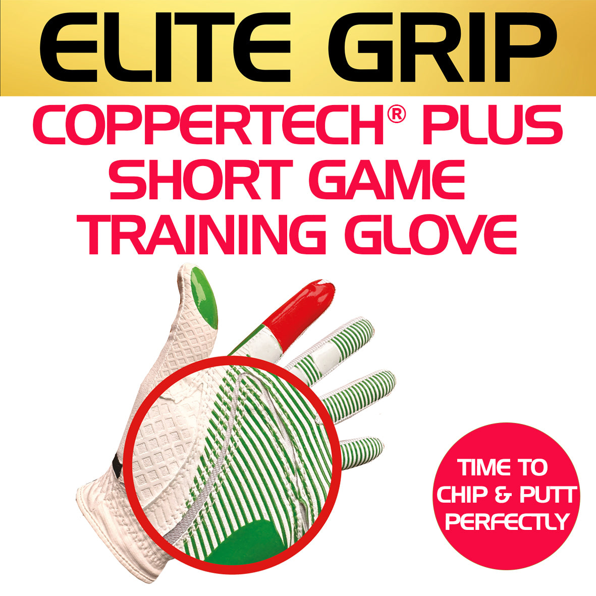 COPPERTECH PLUS ELITE GRIP TRAINING GLOVE - LEFT-HAND ONE-SIZE